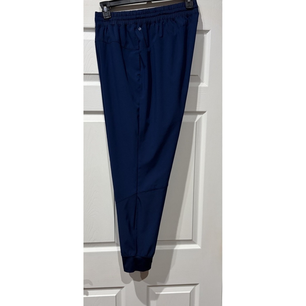 Barco One Scrub Pants Women's Size 2XL Blue Pull On Stretch Drawstring Pockets